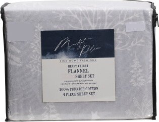 Turkish Cotton Forest Flannel Sheet Set