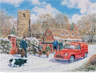Trevor Mitchell Christmas Post Canvas Art - 15.5