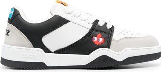 x Pac-Man colour-block low-top sneakers