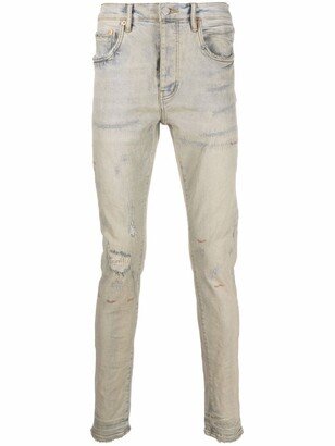 Distressed Skinny Jeans-BZ