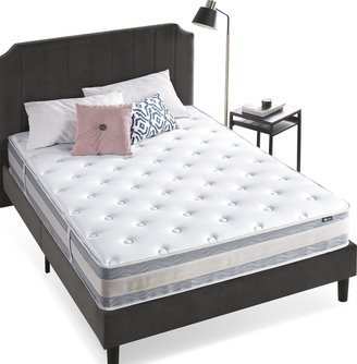 Priage by 10 Inch Gel-Infused Memory Foam Hybrid Mattress