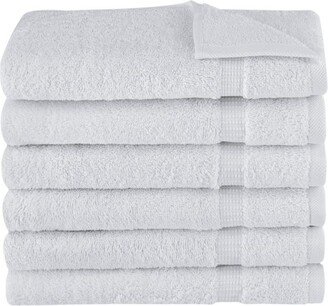 Classic Turkish Towels Villa Collection Hand Towel Pack of 6 - White