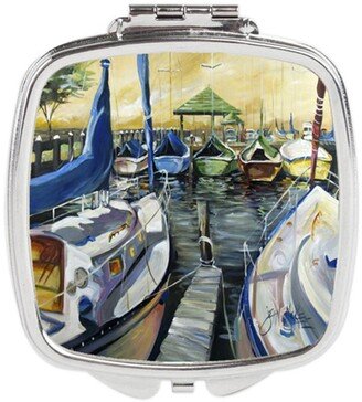 JMK1231SCM Seven Boats Sailboats Compact Mirror