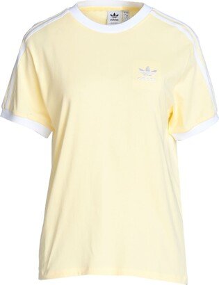 Adicolor Classics 3 Stripes Tee T-shirt Light Yellow