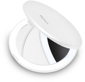 Mini Lumi LED Compact Mirror (White)