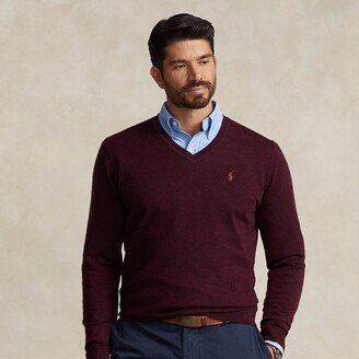 Ralph Lauren Washable Wool V-Neck Sweater