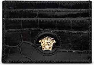 Medusa Plaque Embossed Cardholder