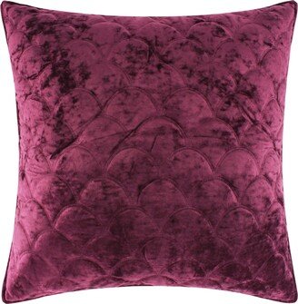 Velvet Plum Sham, European