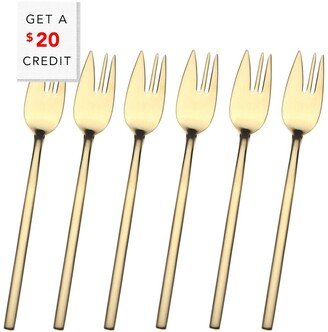 6Pc Cake Fork Set With $20 Credit