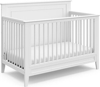 Storkcraft Solstice 5-in-1 Convertible Crib - White