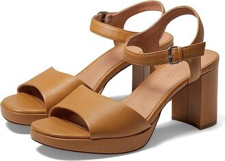 The Nadia Platform Sandal (Amber Brown) Women's Shoes