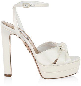 Cupid Satin Platform Sandals