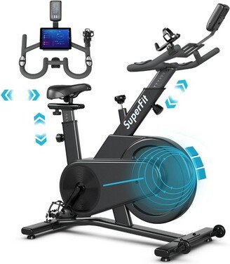 Magnetic Exercise Gym Bike Indoor Cycling Bike w/Adjustable Seat Handle