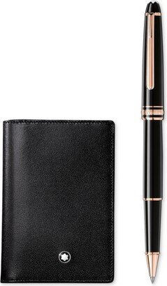 Meisterstuck Classique Rollerball Pen & Business Card Holder Set