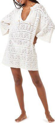 Diamond Eyes Sheer Cover-Up Tunic