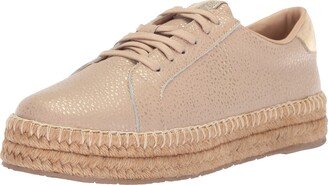 Women's Arizona Leather Espadrille Platform Lace-Up Sneaker