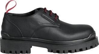 Biker Ii Cara X Kl Lace Derby Lace-up Shoes Black