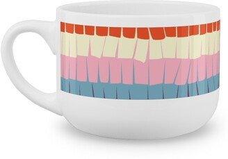 Mugs: PiAta Fiesta Party Latte Mug, White, 25Oz, Multicolor