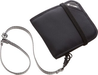 Pacsafe RFID-Blocking Bi-Fold Wallet Black