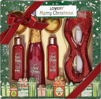 Lovery 6-Pc. Christmas Bath and Body Gift Set