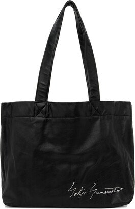 Black Signature Tote