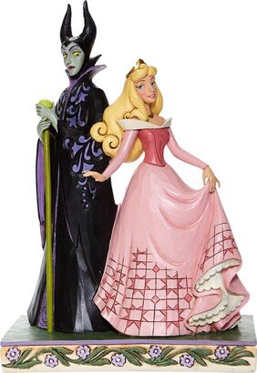 Jim Shore Aurora and Maleficent