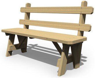 Kunkle Holdings, LLC 54 Bench with Back