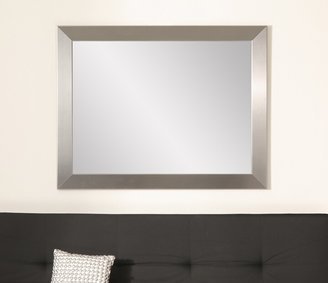 Brandtworks American Value Silver Solitaire Vanity Wall Mirror