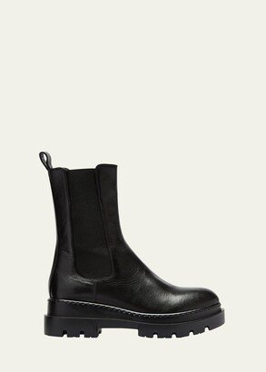 Braydon Waterproof Leather Chelsea Booties