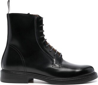 Lace-Up Leather Boots-AC