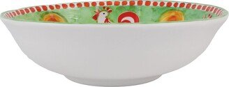 Melamine Campagna Gallina Large Serving Bowl-AB