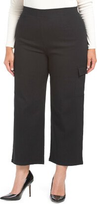 TJMAXX Plus Tummy Control Pants With Cargo Pockets For Women