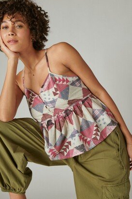 Laura Ashley Printed Patchwork Cami