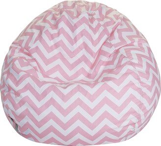 Chevron Shredded Foam Cotton Bean Bag Chair