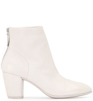 Block Heel Ankle Boots-AB