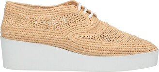 Lace-up Shoes Beige-AA