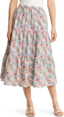 Matching Family Moments Floral Cotton Skirt