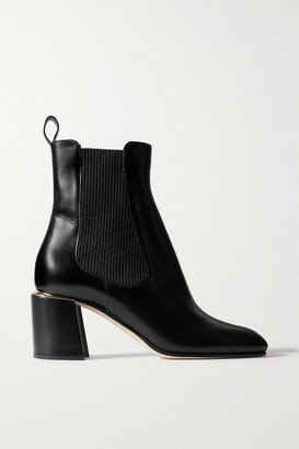 Thessaly 65 Leather Chelsea Boots - Black