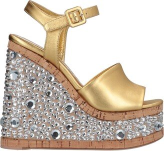 HAUS OF HONEY Mules & Clogs Gold