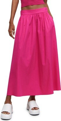 Gathered Maxi Skirt