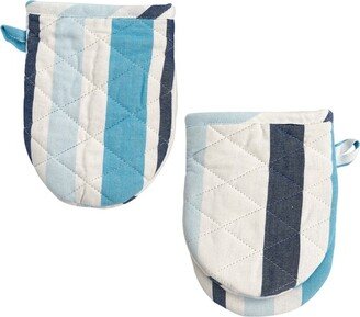 Colby Stripe Mini Mitt Set/2