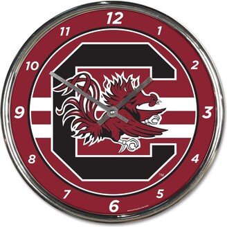 Wincraft South Carolina Gamecocks Chrome Wall Clock