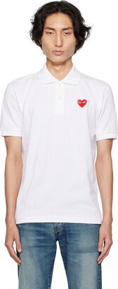 White Heart Patch Polo-AA