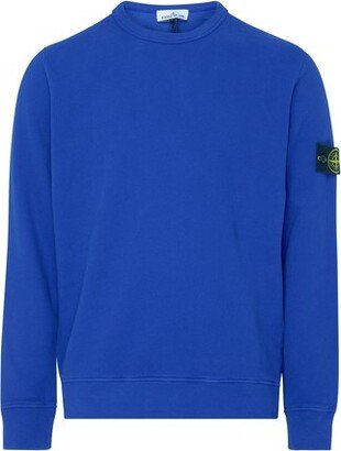 Sweatshirt with logo patch