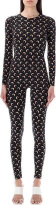 Allover Moon Catsuit