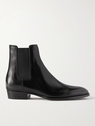 Wyatt Leather Chelsea Boots-AB