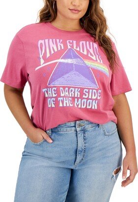 Love Tribe Trendy Plus Size Pink Floyd Graphic T-Shirt