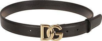 Logo Buckle Belt-AN