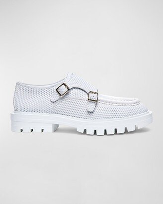 Delphinus Double Buckle Loafers