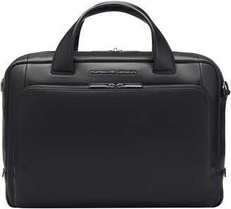 Roadster Water Resistant Leather Briefcase